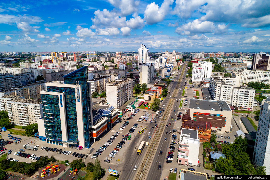 Алтайский край с высоты птичьего полета