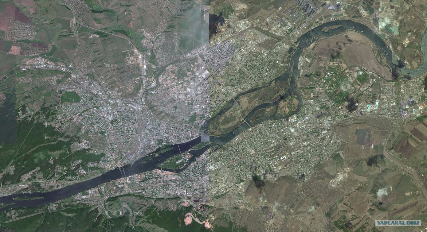 Карта Красноярска