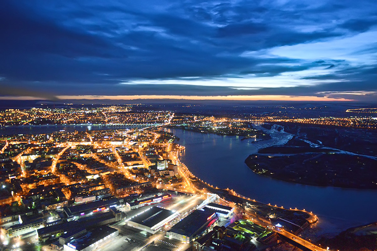 Пейзаж Иркутской области