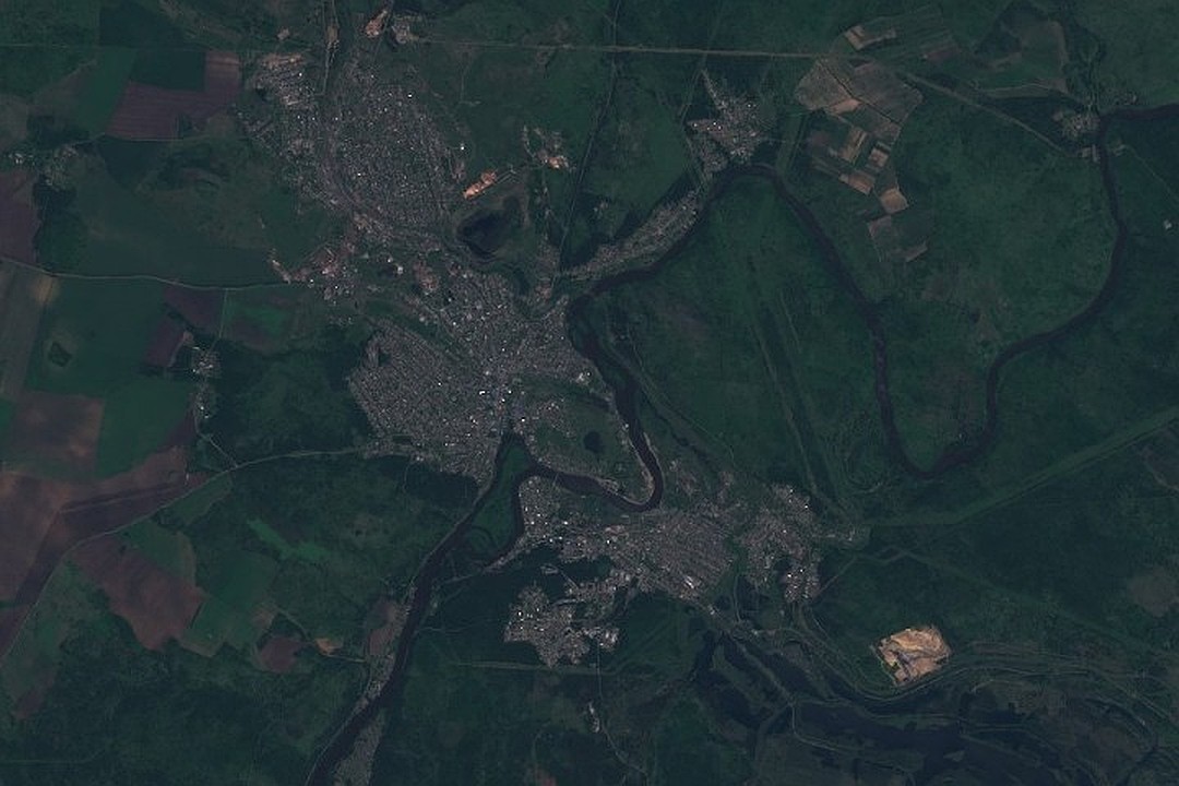 Иркутская область на карте