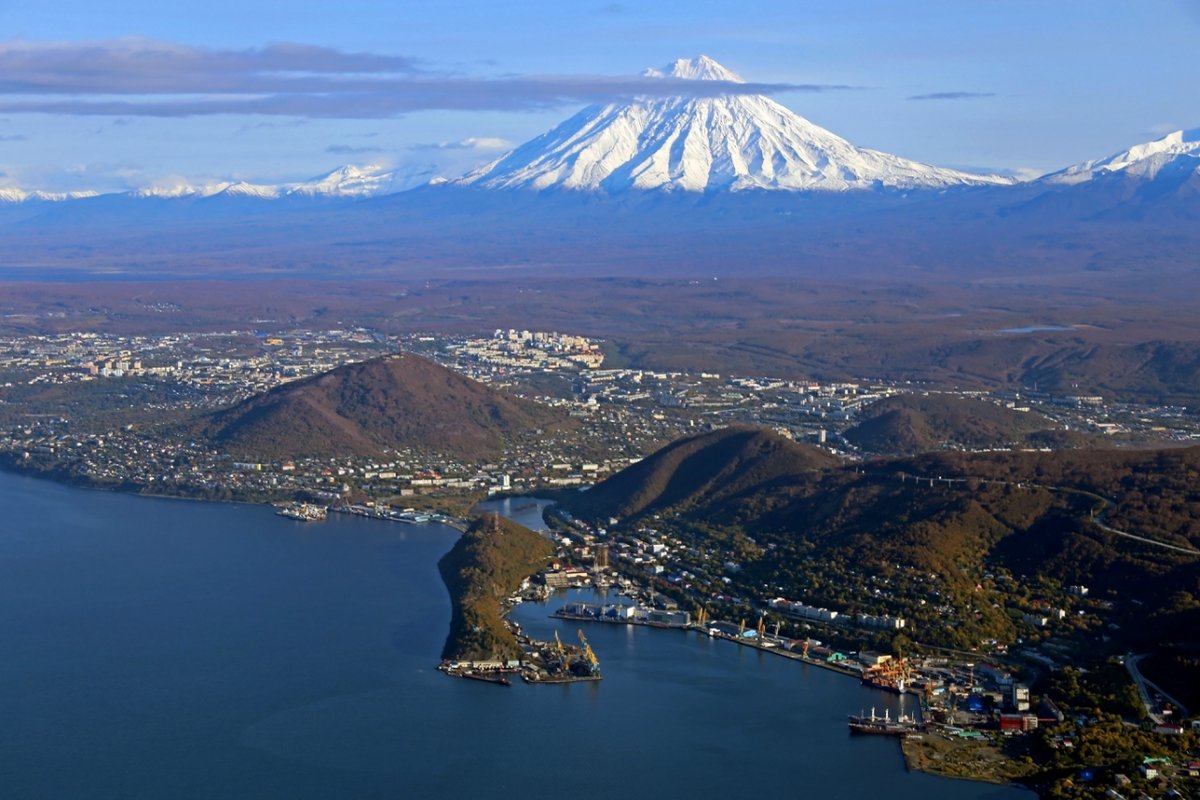 Карта Камчатского края