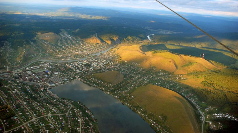 Карта Челябинской области со спутника