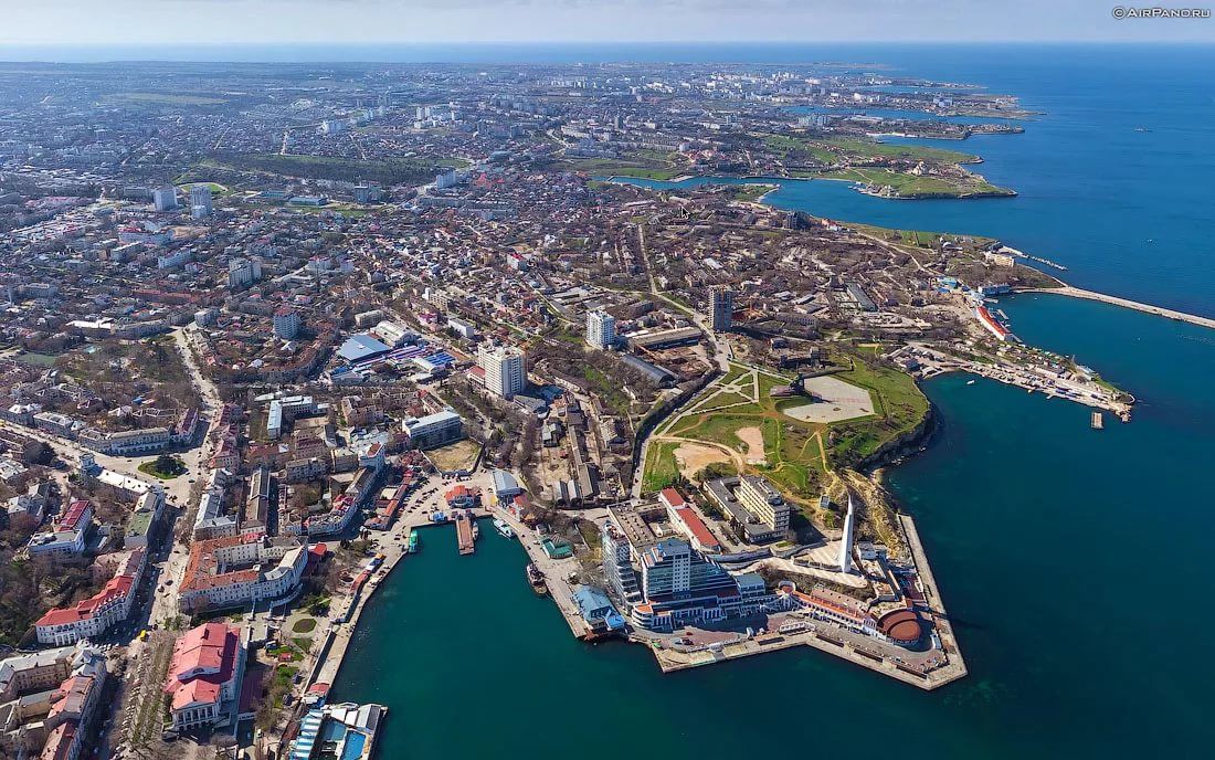 Севастополь карта со спутника